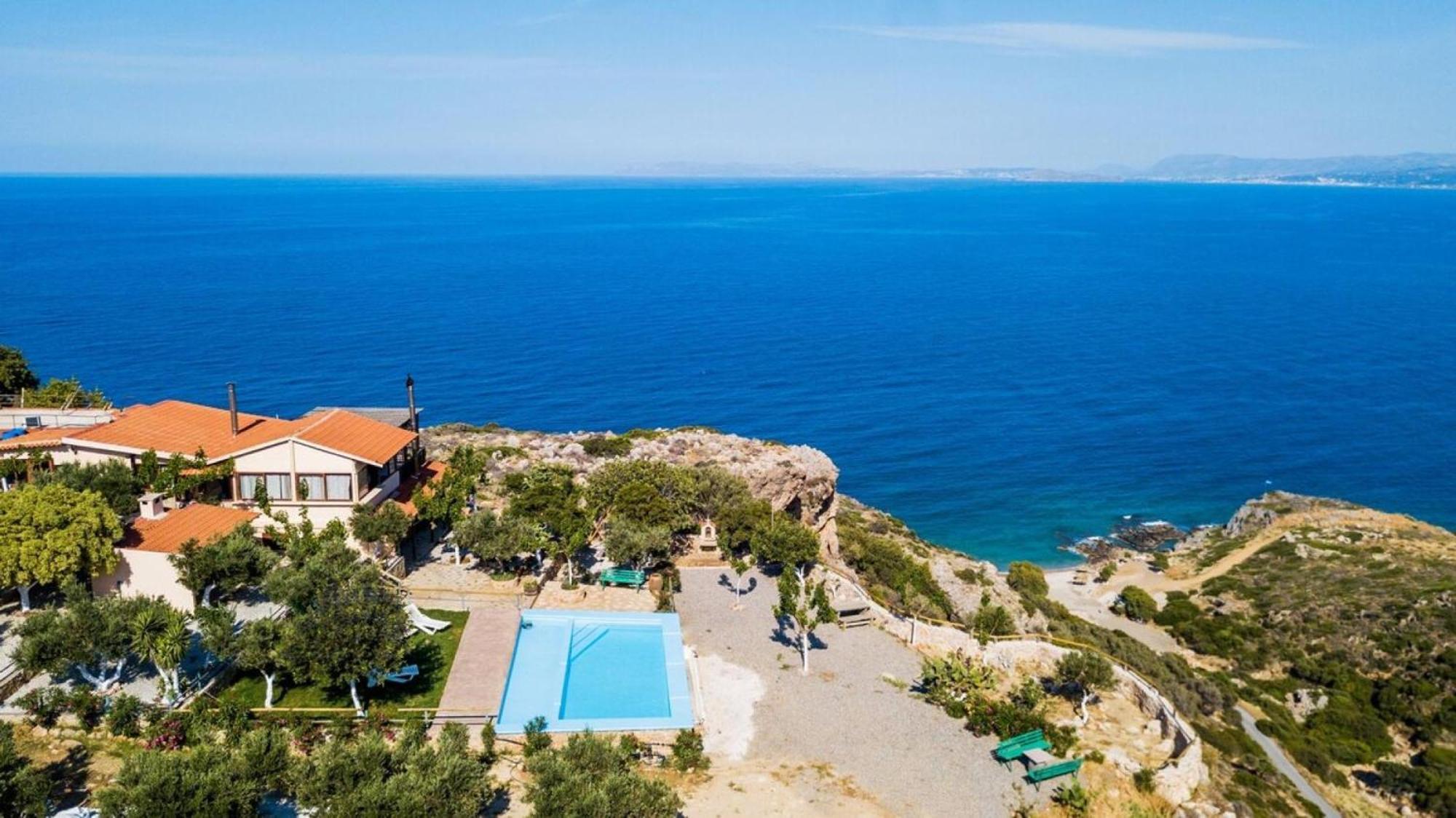 Villa Akrolithos With Private Pool ハニア エクステリア 写真